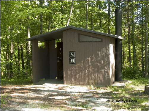 barkshed recreation area toilet