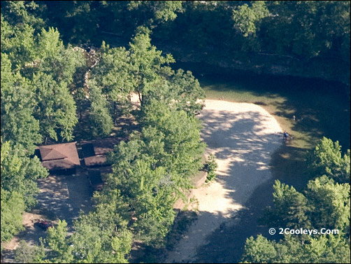 Blanchard Springs Caverns Aerial Photo