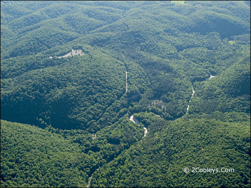 Blanchard Springs Caverns Aerial Photo