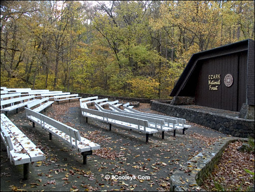 Amphitheater at Blanchard Springs Caverns
