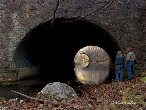blanchard springs caverns stone arch bridges