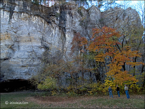 Sandfield Bluff at Blanchard Springs Caverns