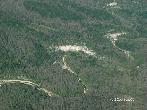Blanchard Springs Caverns Aerial Photo