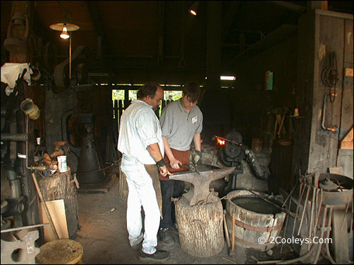 Ozark Folk Center blacksmith