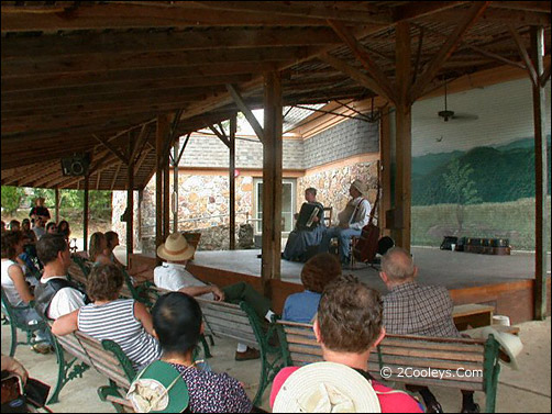 Ozark Folk Center - outside music