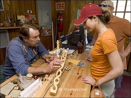 Ozark Folk Center toy maker