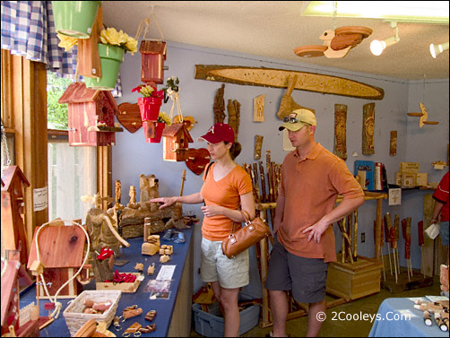 Ozark Folk Center wood products store
