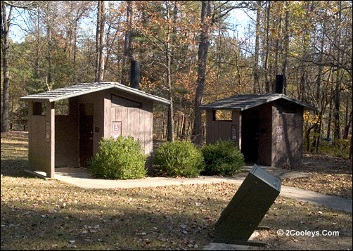 bathrooms at gunner pool recreation area