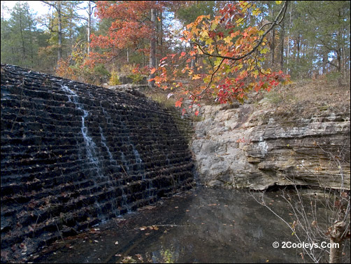 falls at gunner pool recreation area