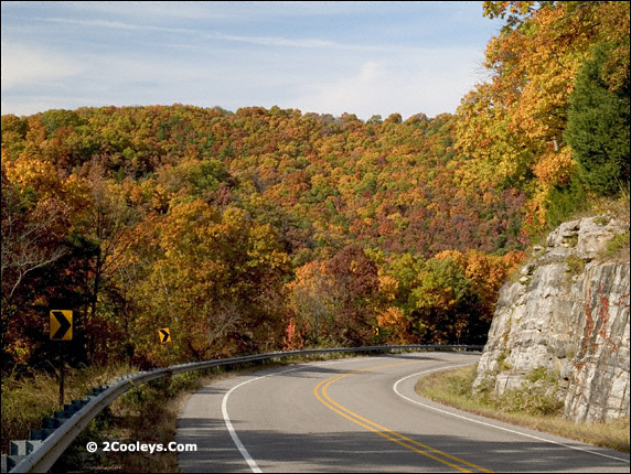 push mountain road sharp blind curve