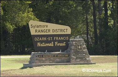sylamore ranger station main sign