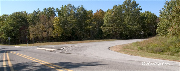 road to blanchard springs caverns