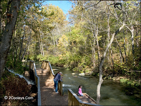 dry run creek fishing platform