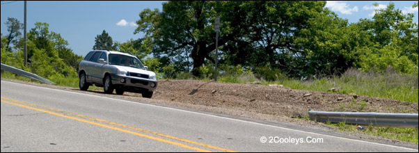 pull over here for Goat's Bluff View