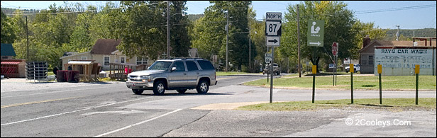 hwy 87 junction in Mountain View