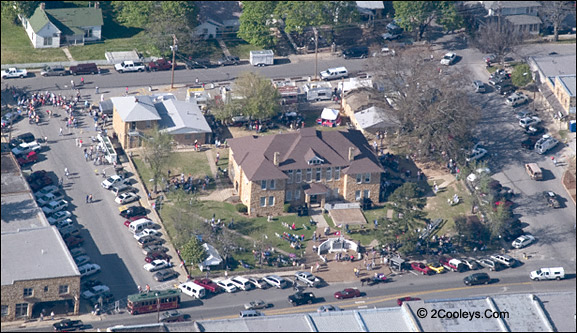 square in Mountain View, Arkansas