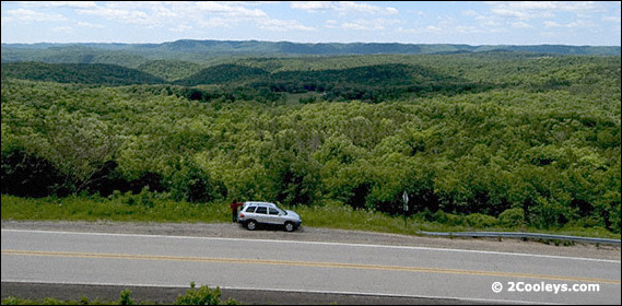 psuh mountain road overlook