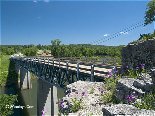 Highway 5 bridge at Norfork Arkansas